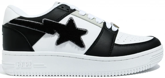 A Bathing Ape Bape Sta Low Patched Black 3 A Bathing Ape Bape Sta Low Patched Black