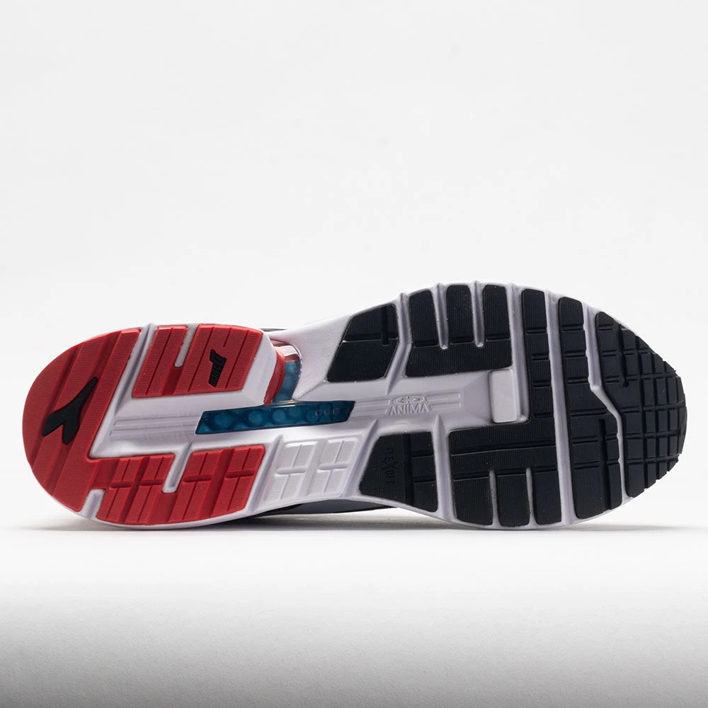 Diadora Mythos Blushield Vigore Men's Black/White/Red Italy 6 Diadora Mythos Blushield Vigore Men's Black/White/Red Italy - Image 4