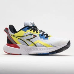 Diadora Mythos Blushield Volo 3 Men's White/Black/Yellow Fluo 12 Diadora Mythos Blushield Volo 3 Men's White/Black/Yellow Fluo -Sneaker Store 049509 5