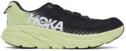 Hoka One One Black & Green Rincon 3 Sneakers