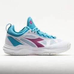 Diadora Speed Blushield Fly 3+ AG Women's White/Aquarius/ Rhodamine