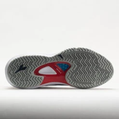 Diadora Blushield Fly 4+ Men's White/Blue Corsair/Fiery Red -Sneaker Store 117031 4