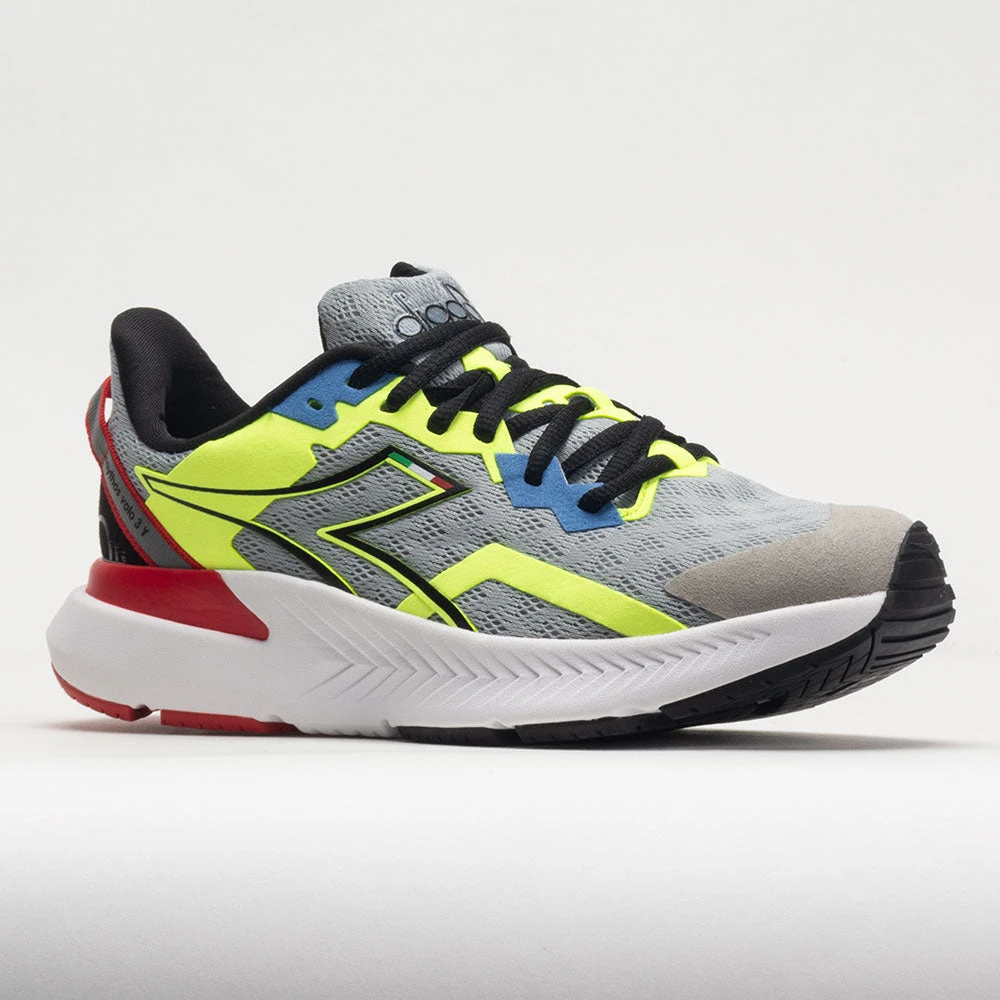 Diadora Mythos Volo 3 Junior Silver/Black/Yellow 7 Diadora Mythos Volo 3 Junior Silver/Black/Yellow - Image 5