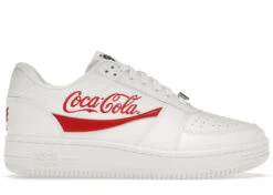 A Bathing Ape Bape Sta Low Coca-Cola White