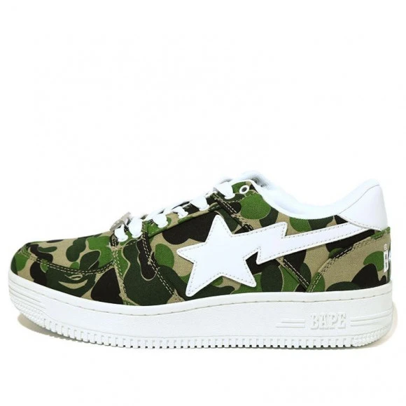 A Bathing Ape A BATHING APE Bape Abc Camo Sta Low Marathon Running Shoes 1G30-191-011-GREEN 3 A Bathing Ape A BATHING APE Bape Abc Camo Sta Low Marathon Running Shoes 1G30-191-011-GREEN