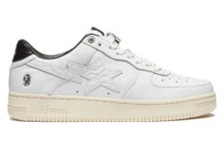 A Bathing Ape Bape Sta Black White Silver
