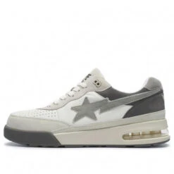 A Bathing Ape A BATHING APE Bape Road Sta Marathon Running Shoes 1I20-191-013-GREY