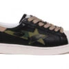 A Bathing Ape Skull Sta Black Beige -Sneaker Store 1I80 191 012